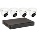 Hikvision 4 Channel Hardwired security camera installation(home up to 2500 sq feet)